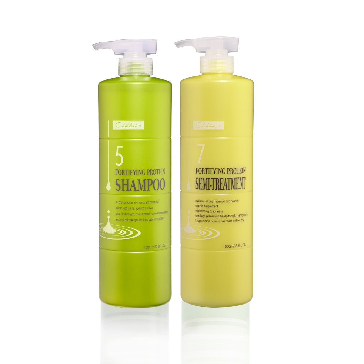 No.5 Shampoo+NO.7 Semi-Treatment