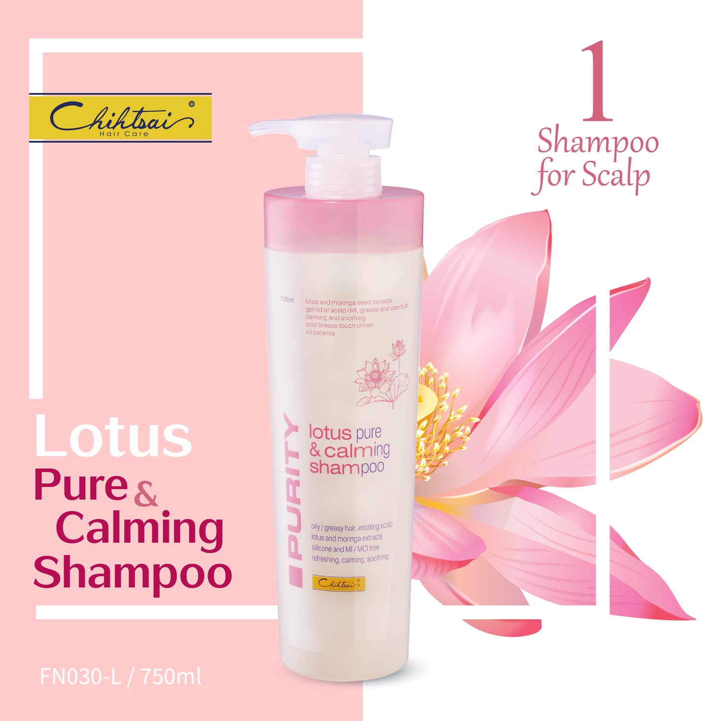 PURITY-Lotus Pure & Calming Shampoo