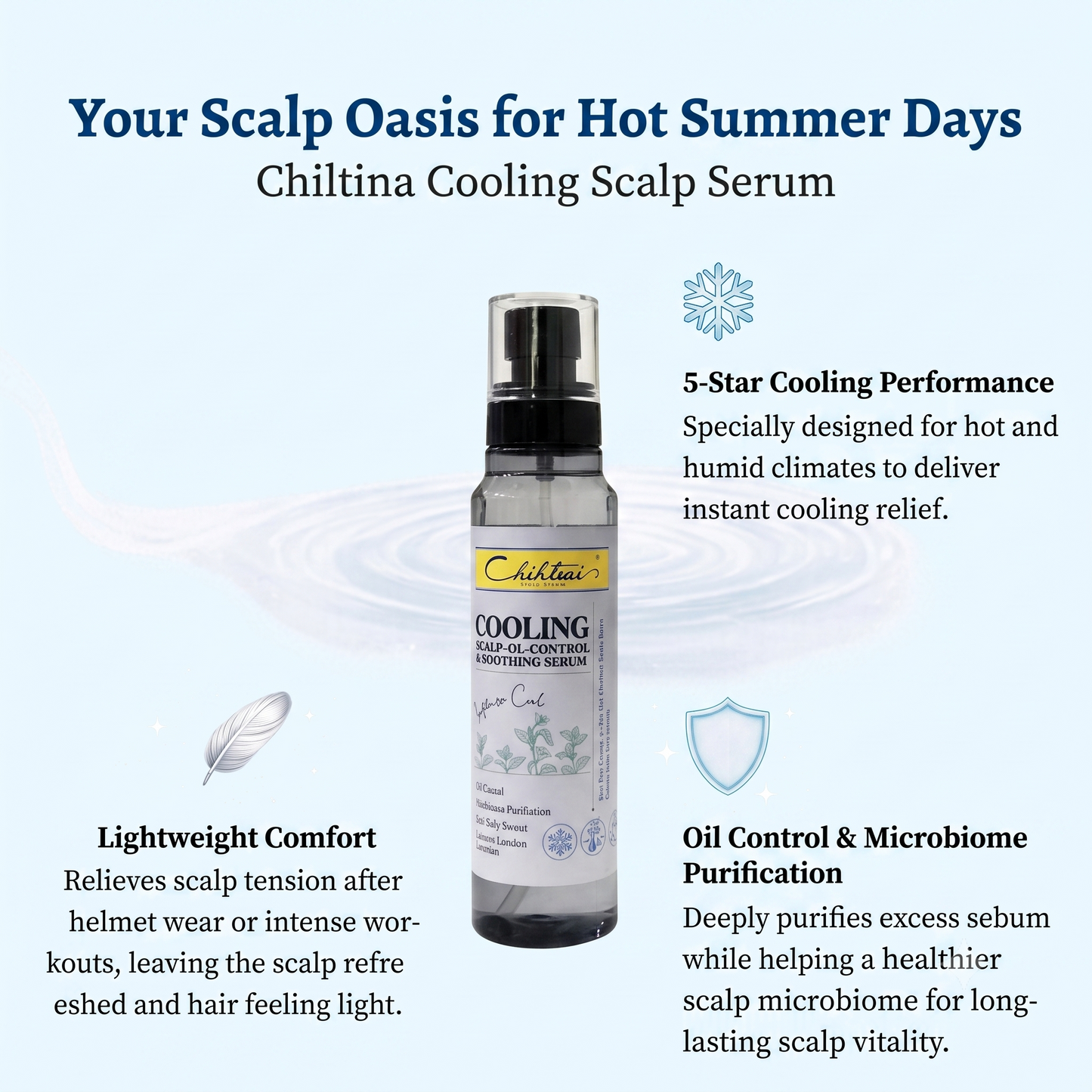 Cooling Scalp Oil-Control & Soothing Serum