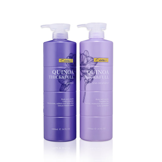 Quinoa Thick & Full Shampoo+Quinoa Thick & Full Semi-treatment