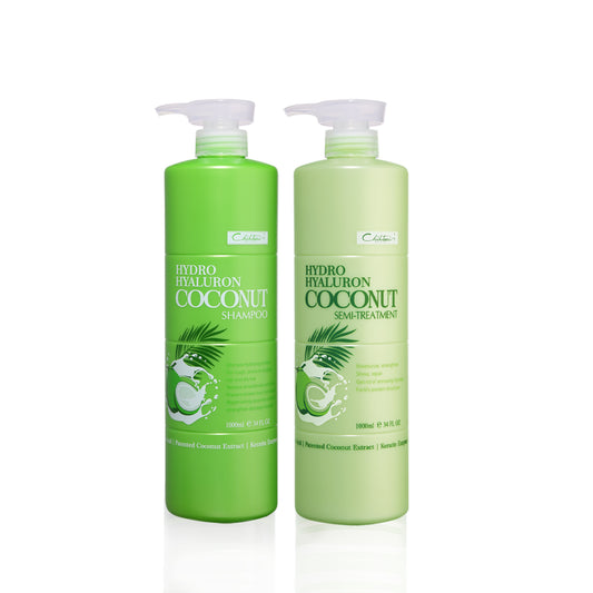 Hydro Hyaluron Coconut Shampoo+Hydro Hyaluron Coconut Semi-Treatment
