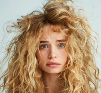 Over-Processed Hair with Brassiness