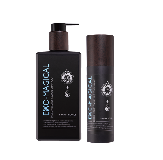 EXOSOME Scalp Revival Shampoo+Root Awakening Concentrate