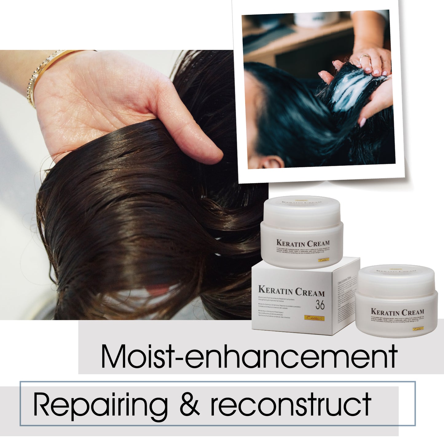 Crema de queratina n.° 36