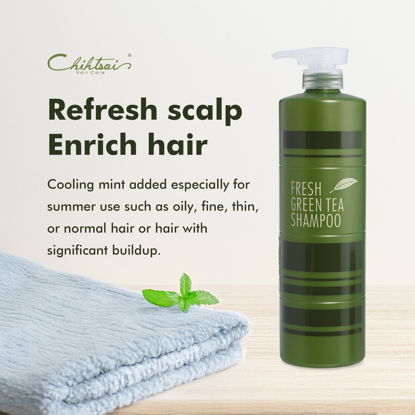 Green Tea Shampoo+Semi-treatment
