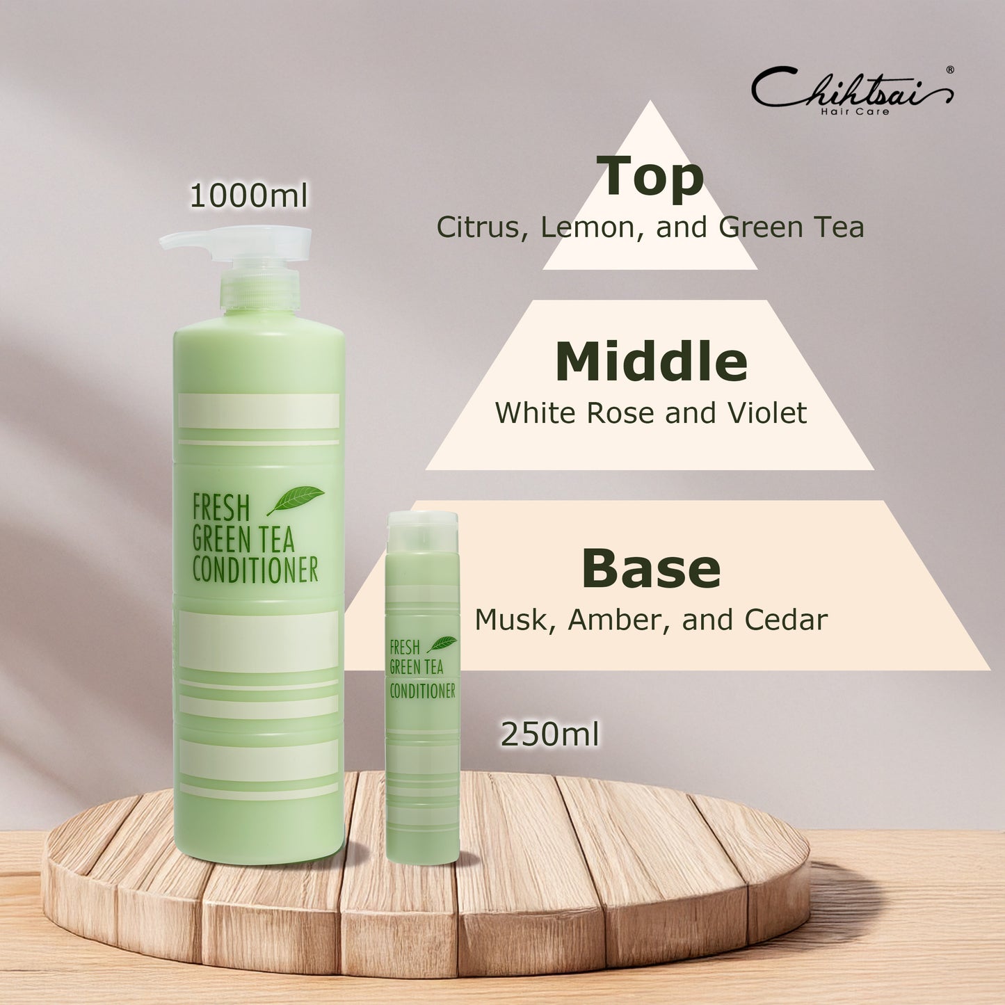 Fresh green tea semi-treatment