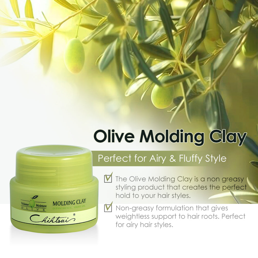 Arcilla de moldeo de oliva