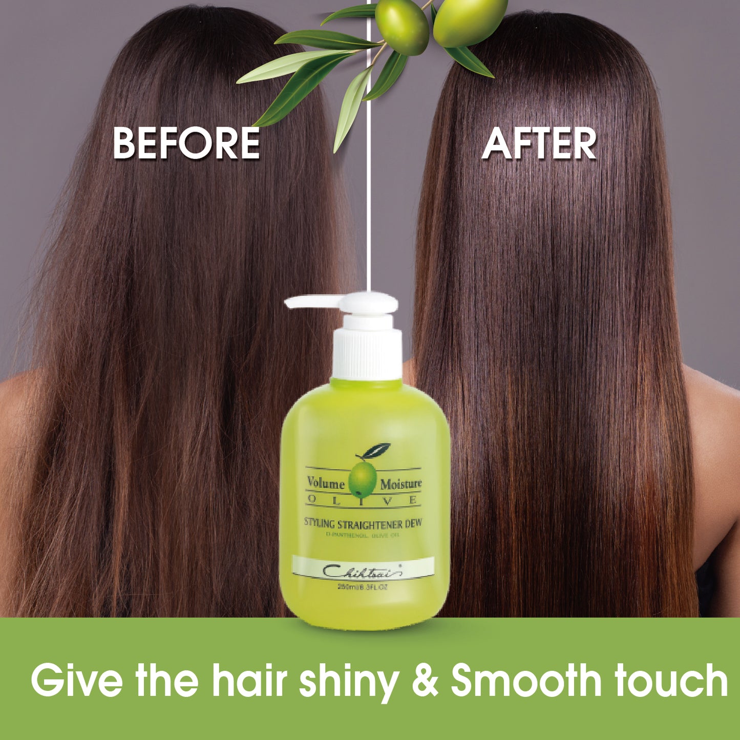 Plancha de pelo Olive Styling Dew