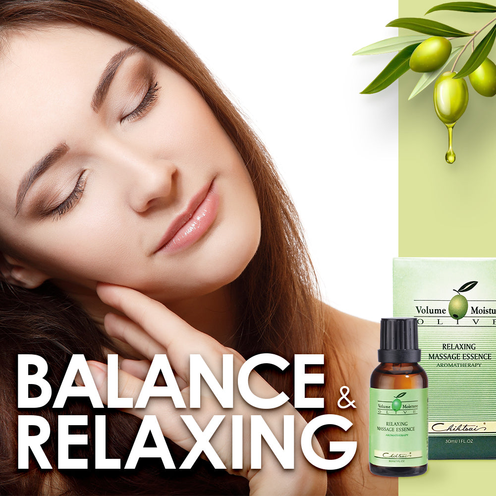 Esencia de masaje relajante de oliva