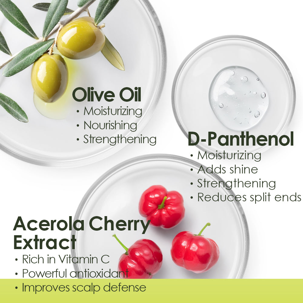 Champú de oliva (sin sulfatos, parabenos ni cloruro de sodio)