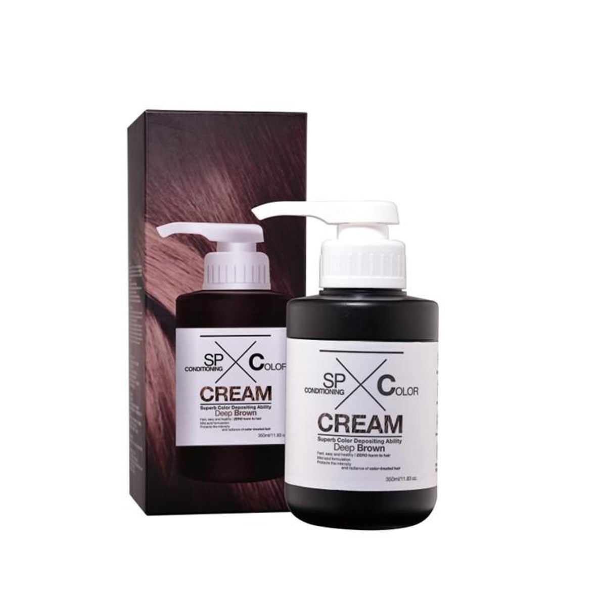 SP Conditioning Color Cream_(Deep Brown)